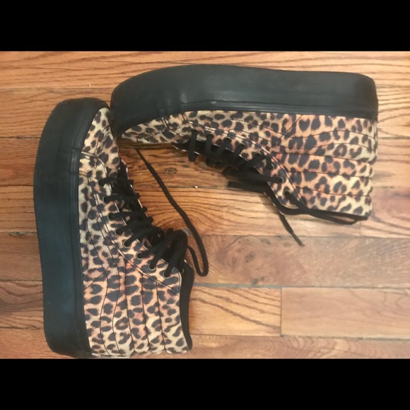 Vans Shoes - Leopard print Vans